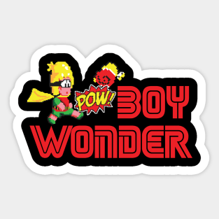 Boy Wonder Sticker